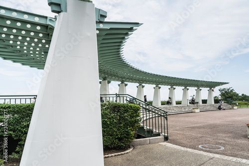 architecture roof of plaza