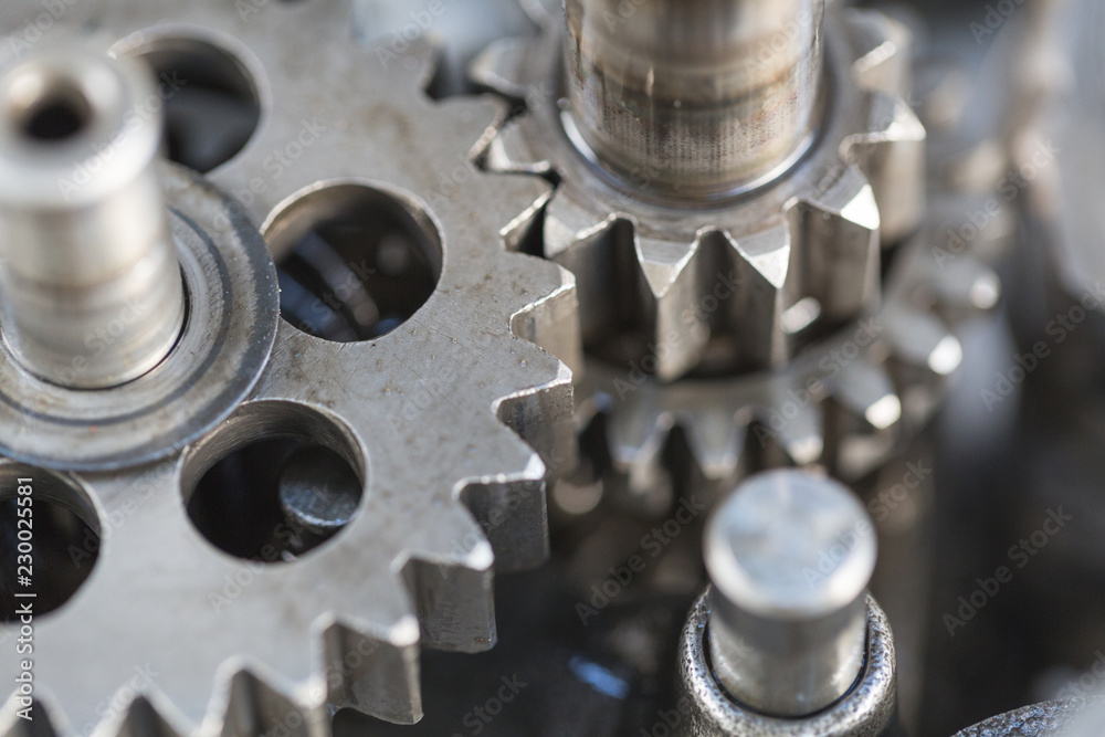 engine gear wheels, industrial background, engine gear wheels, industrial background,