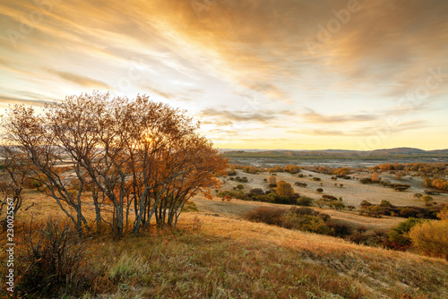 Autumn grasslands of Inner Mongolia