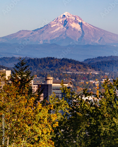 Mt. Hood view from Portland Oregon