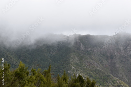 Viewpoint Mirador del Pico del Ingles in Cruz del Carmen in the Anaga mountains in Tenerife near Santa Cruz © places-4-you