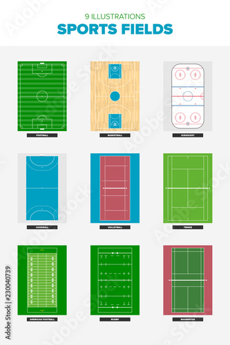 9 of the worlds most popular sports fields seen from above