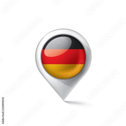 Germany flag, vector illustration on a white background Free Download Germany flag, vector illustration on a white background - GFXLoad