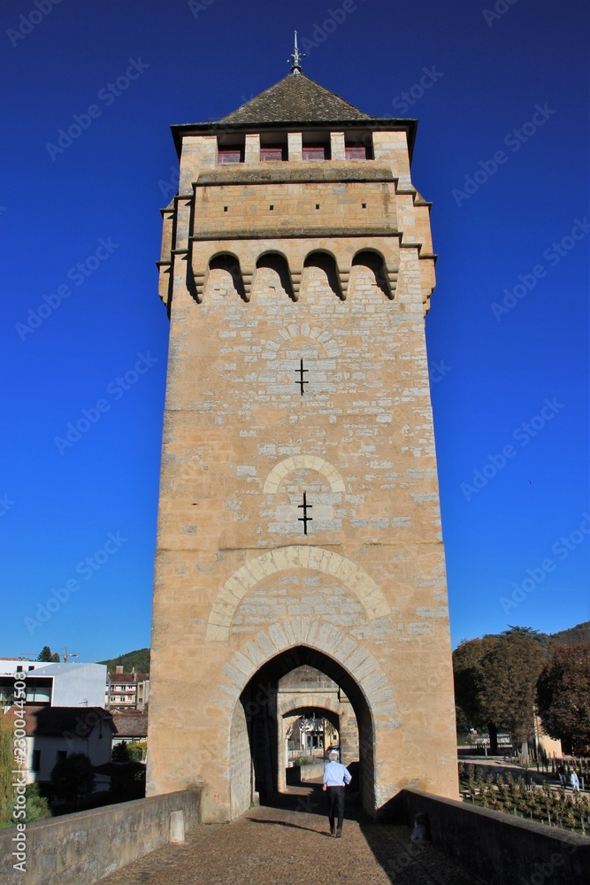 Pont Valentré à Cahors.