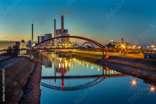 Obraz na płótnie Großkraftwerk Mannheim