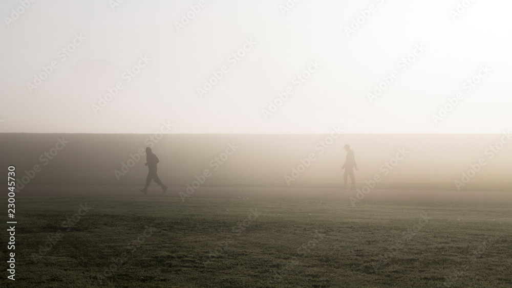 Jogging in the Fog