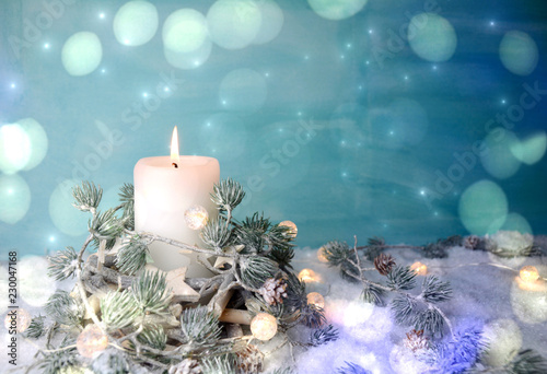 Weihnachtskarte - Adventske...