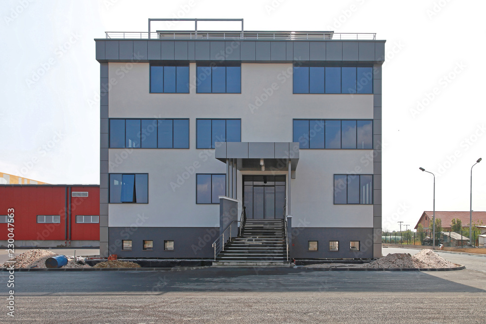 New Company Building Exterior