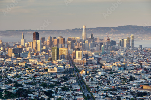 San Francisco skyline  California
