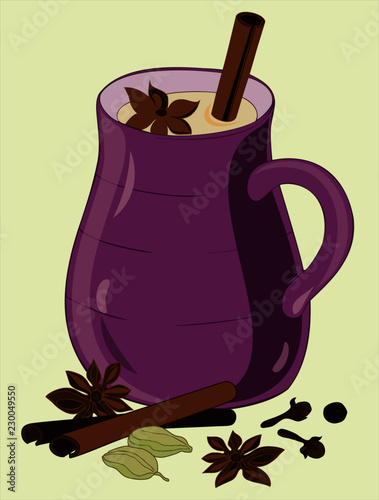 teapot masala tea