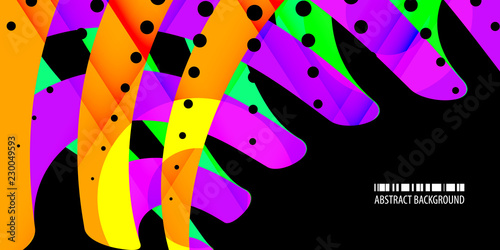 Geometric colorful abstract background