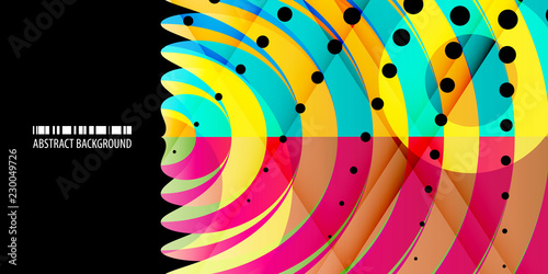 Geometric colorful abstract background