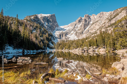 Dream Lake, Rocky Mountains, Colorado, USA.