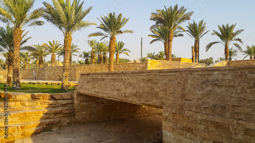 Traditional Arabian city, in Saudi Arabia, Aldereya area in Riyadh city.