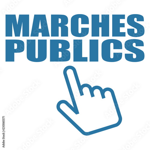 Logo marchés publics.