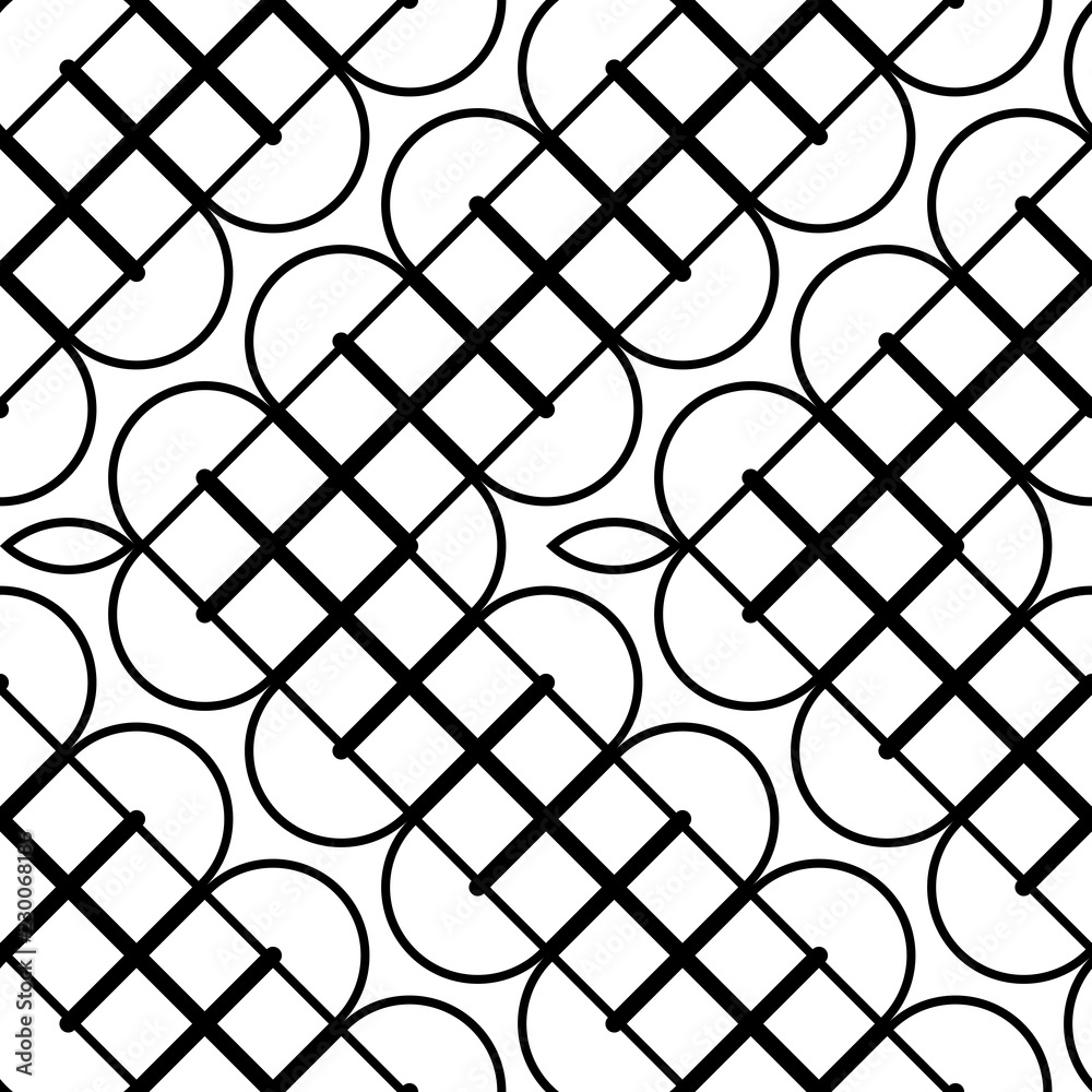 Design seamless monochrome zigzag pattern Design seamless monochrome zigzag pattern