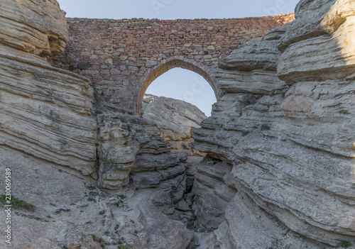 Konya, Turkey - just outside the city of Konya, the small village of Sille Subaşı offers a nice display of Ottoman heritage, like the stone bridge in the picture photo