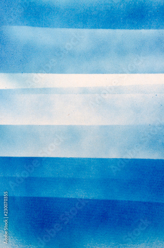 Blue gradient lines. Abstract background. Cover design concept.  Horizon at sea.