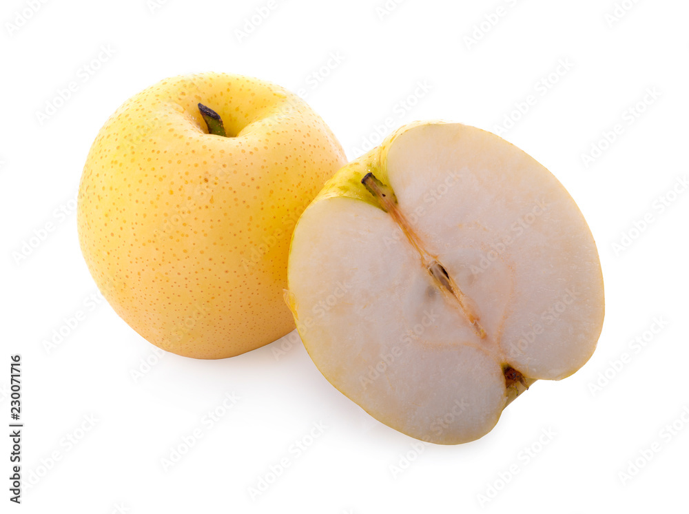 Barrow fruit isolated on white background with clipping path Barrow fruit isolated on white background with clipping path