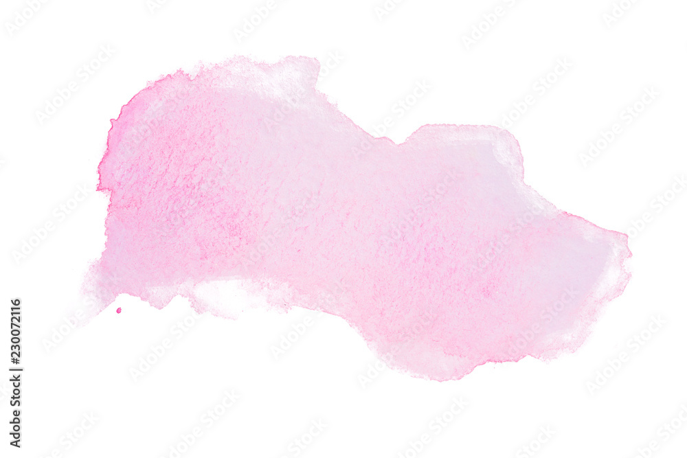 magenta watercolor stain cold