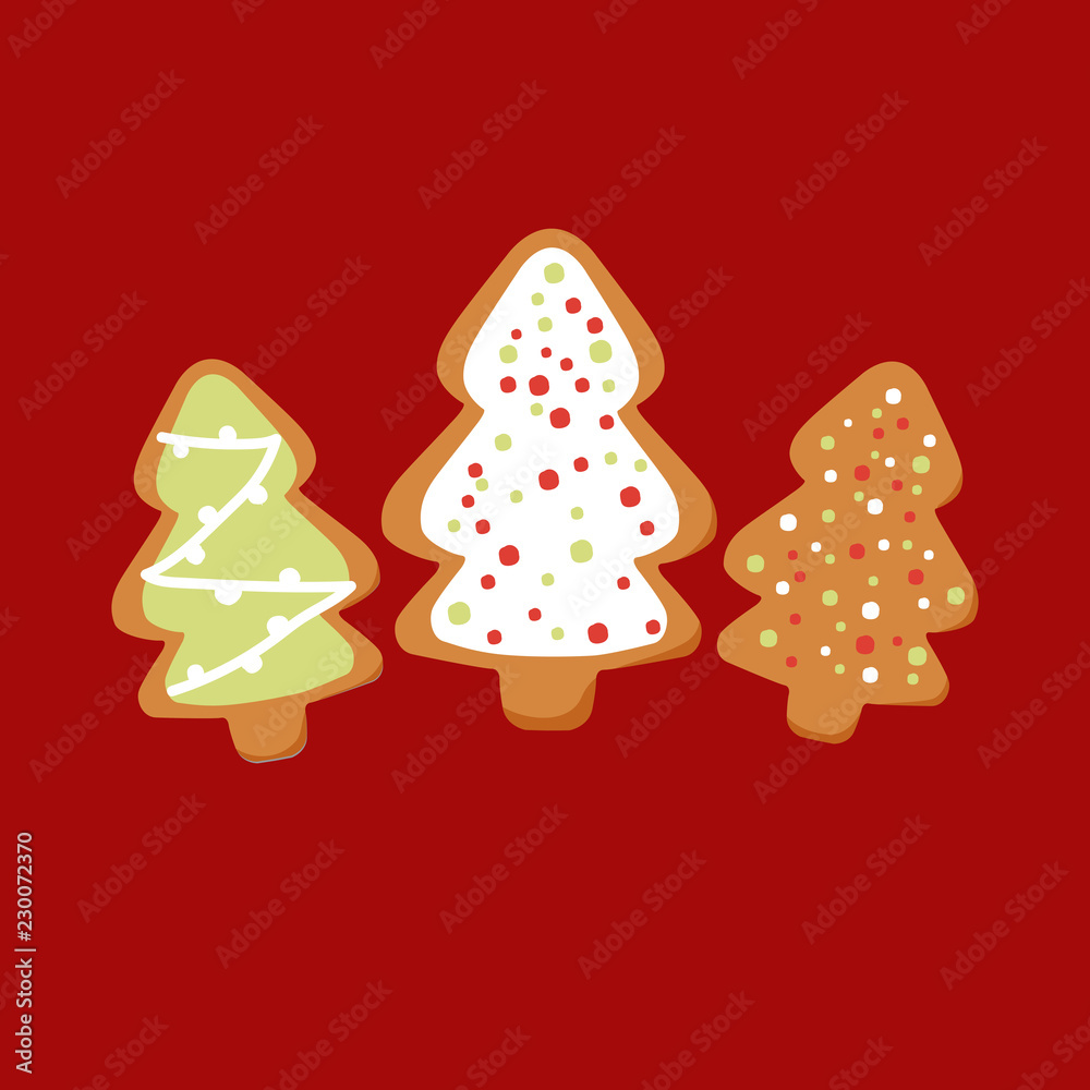 happy holidays post card illustration happy holidays post card illustration