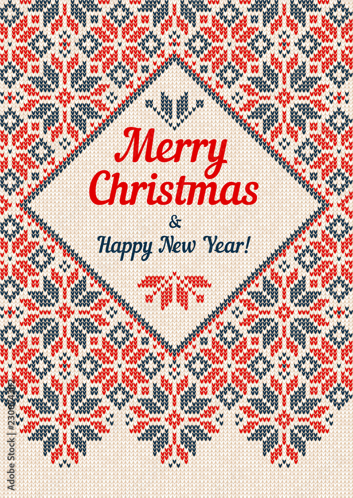 Winter Merry Christmas Frame Border Invitation Banner Greeting Card Template. Winter Merry Christmas Frame Border Invitation Banner Greeting Card Template.