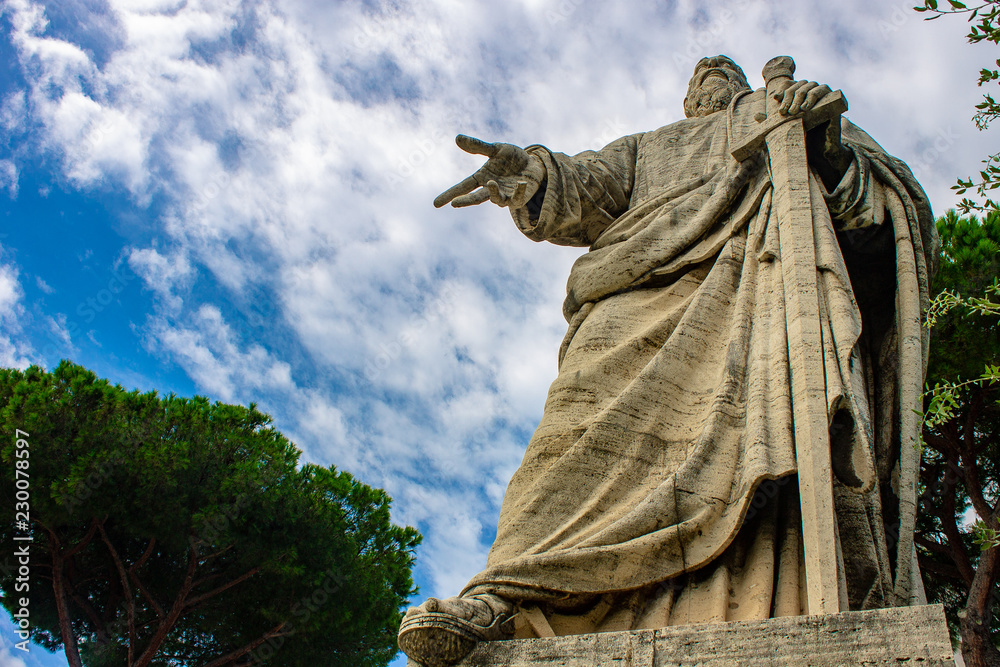 Fototapeta premium Roma Basilica San Piertro e Paolo