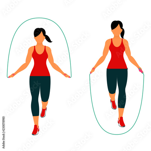 Fitness exercises for strong and beautiful body