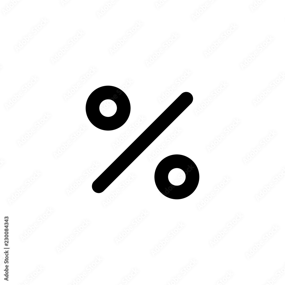 Percent vector icon isolated on background. Trendy sweet symbol. Pixel perfect. illustration EPS 10. Percent vector icon isolated on background. Trendy sweet symbol. Pixel perfect. illustration EPS 10.