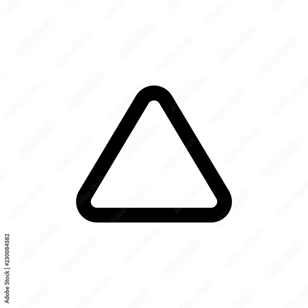 Triangle vector icon isolated on background. Trendy sweet symbol. Pixel perfect. illustration EPS 10. Triangle vector icon isolated on background. Trendy sweet symbol. Pixel perfect. illustration EPS 10.