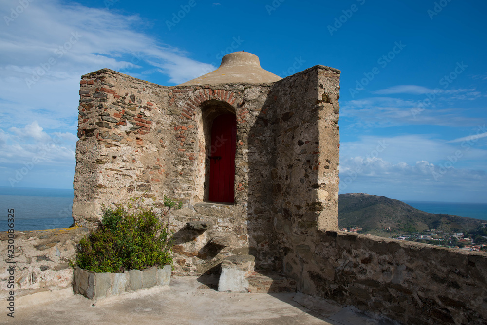 Fort Elme oberhalb von Port Vendres an der Cote Vermeille