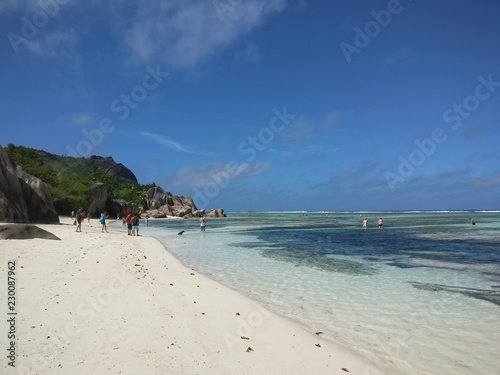 Fototapeta Naklejka Na Ścianę i Meble -  Seychelles Beach