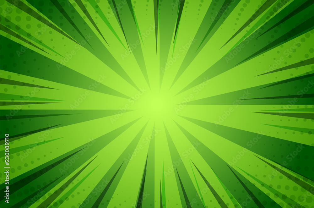 Fototapeta premium Cartoon Background Sunlight.