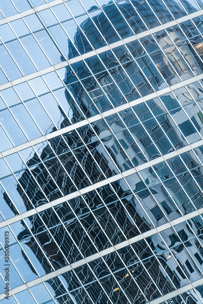 Obraz premium Vancouver, abstract building geometry