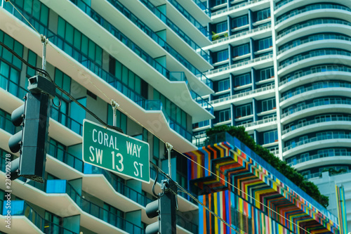 Miami Brickell Cityscape photo