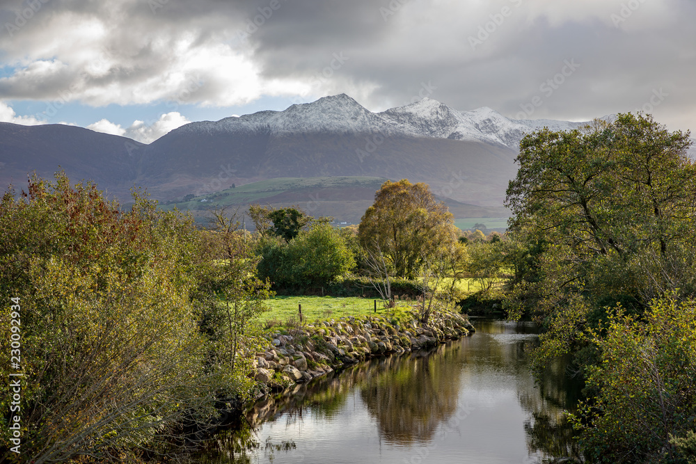 Fototapeta premium Macgillycuddy's Reeks. Kerry, Ireland