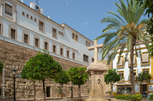 Church Square (Plaza de la Iglesia), Marbella Old Town, Spain