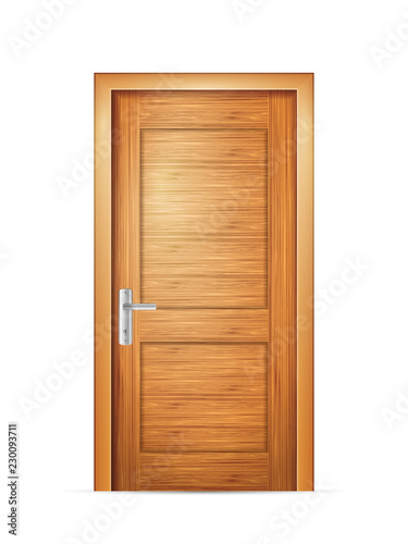 Wooden door
