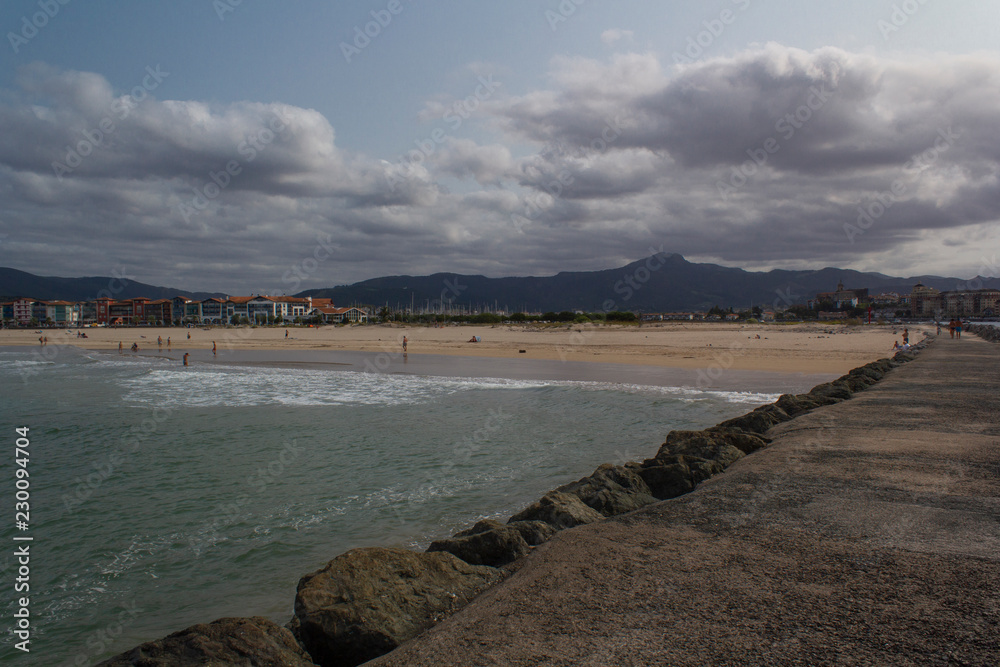 Fototapeta premium Entre mer et montagne