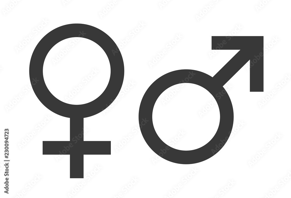 Women and Men Symbol. Male Sign. Vector Icon. Women and Men Symbol. Male Sign. Vector Icon.