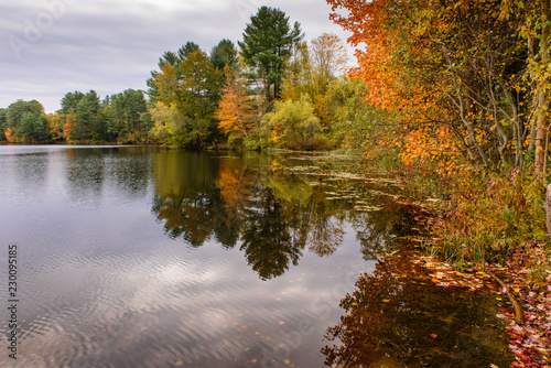 Autumn Foliage at Stillwater Pond