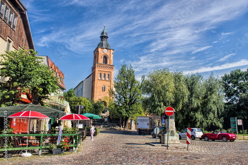 Fototapeta Naklejka Na Ścianę i Meble -  Buckow, Marktplatz
