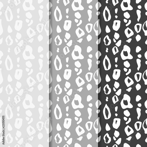 seamless abstract pattern with leopard spots print