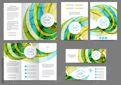 Abstract brochure template