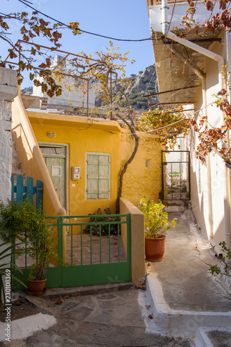 Town of Kritsa in Crete, Greece photo