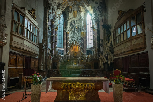 Photography Peterskirche (St. Peter's Church) Baroque church of Vienna