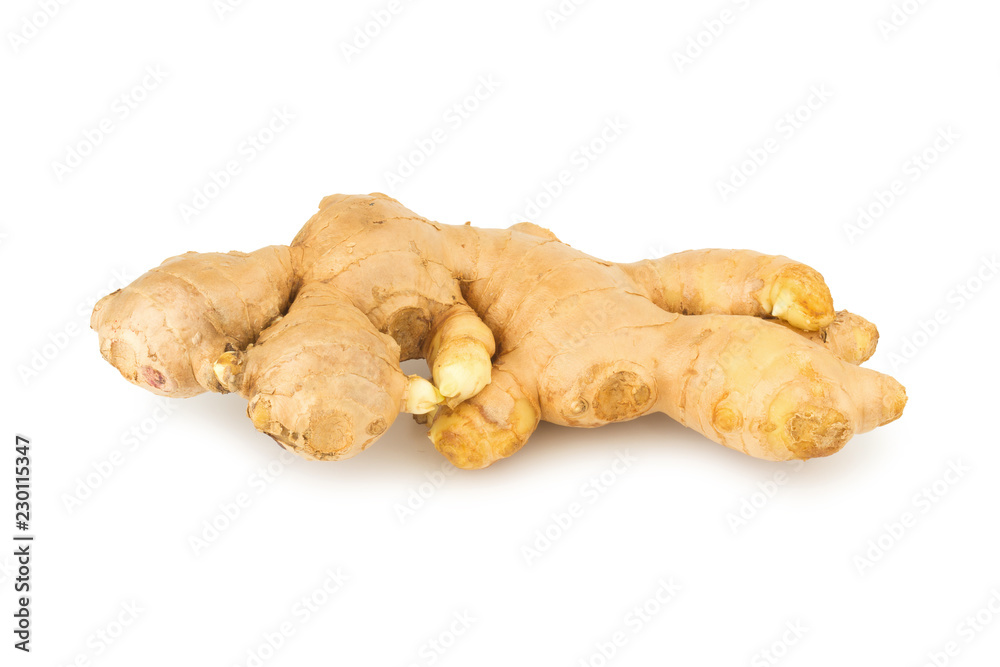 ginger isolated on white background