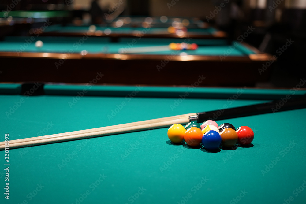 ビリヤードのイメージ20 StockFoto Adobe Stock