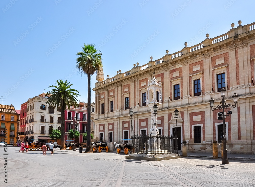 Obraz premium Archive Of The Indies (Archivo General de Indias), Seville, Spain