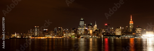 Midtown Manhattan Skyline at Night